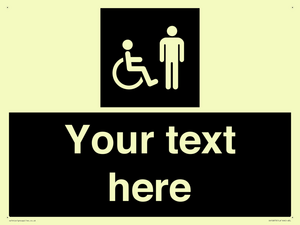 Custom information: black panel disabled and male